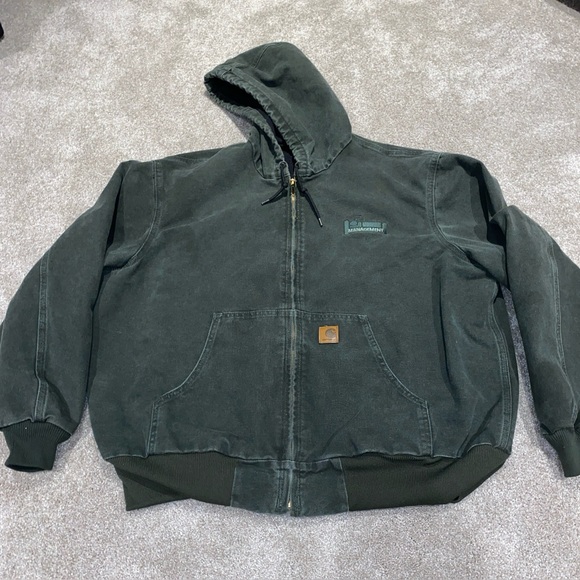 Carhartt Other - Carhartt J25 MOS Hooded Duck Canvas Lined Jacket Size 2XL Regular‎
